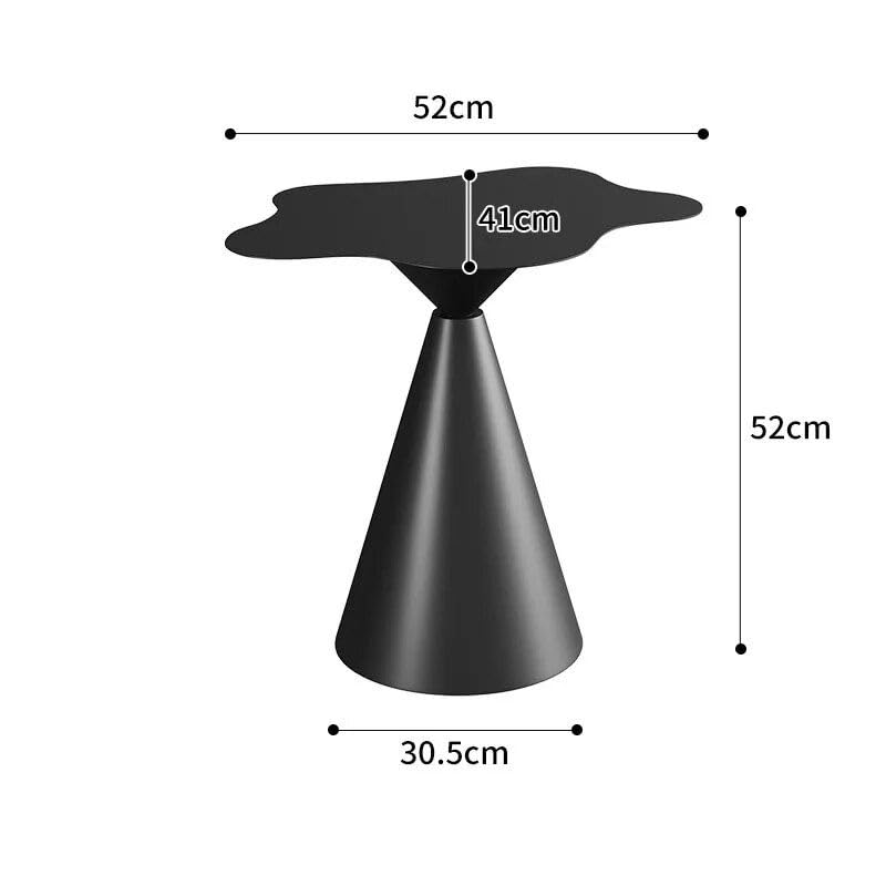 Moderner minimalistischer Couchtisch aus Eisen