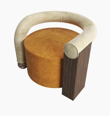 Eleganter, minimalistischer Tiger-Samt-Loungesessel – L-förmiges Sofa für modernes Wohnen