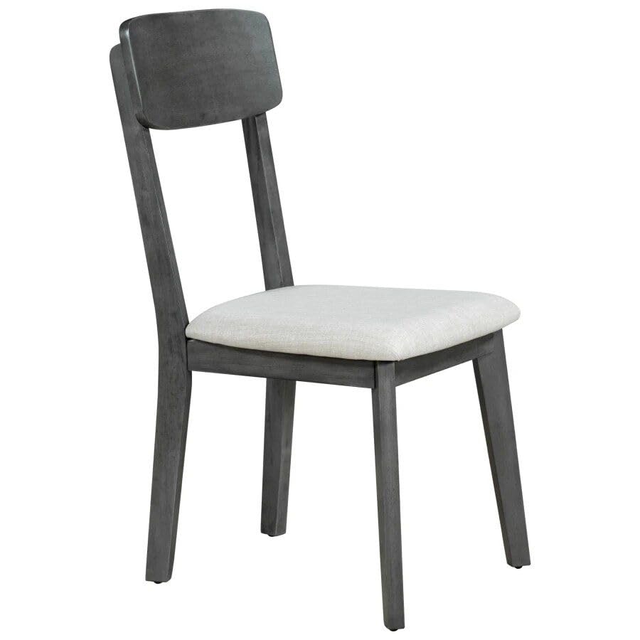 Mid-Century Modern 6-Piece Dining Set with Table, Chairs & Bench