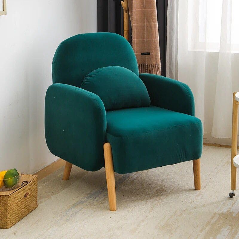 Lammfell Nordischer Sessel – Gemütliches, minimalistisch-modernes Einzelsofa