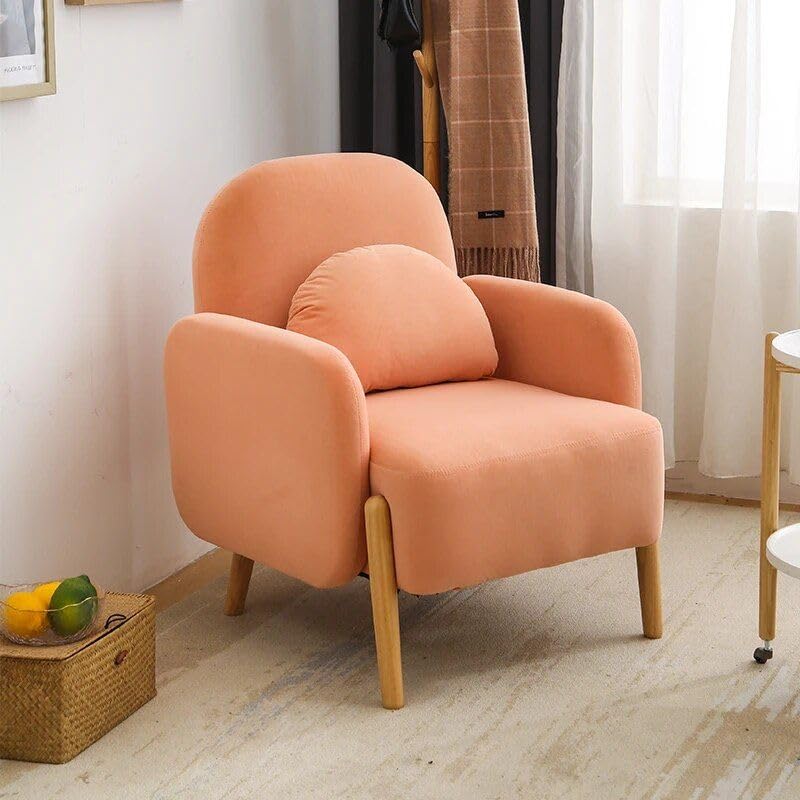 Lammfell Nordischer Sessel – Gemütliches, minimalistisch-modernes Einzelsofa